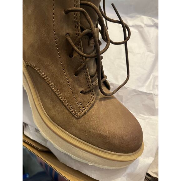 NEW (Other) - Sorel Hi-Line Heel Lace, Women Size 6.5, Umber/Ceramic - Picture 9 of 9